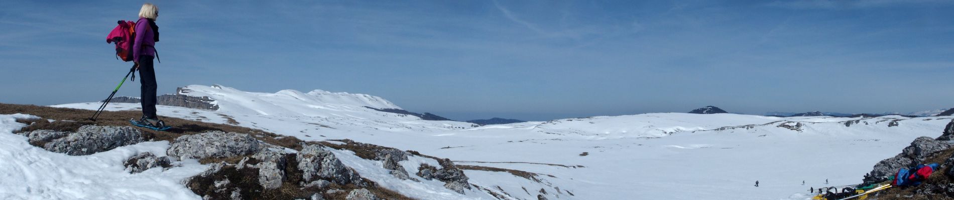 Randonnée Raquettes à neige Bouvante - CRETES FOND D'URLE - Photo