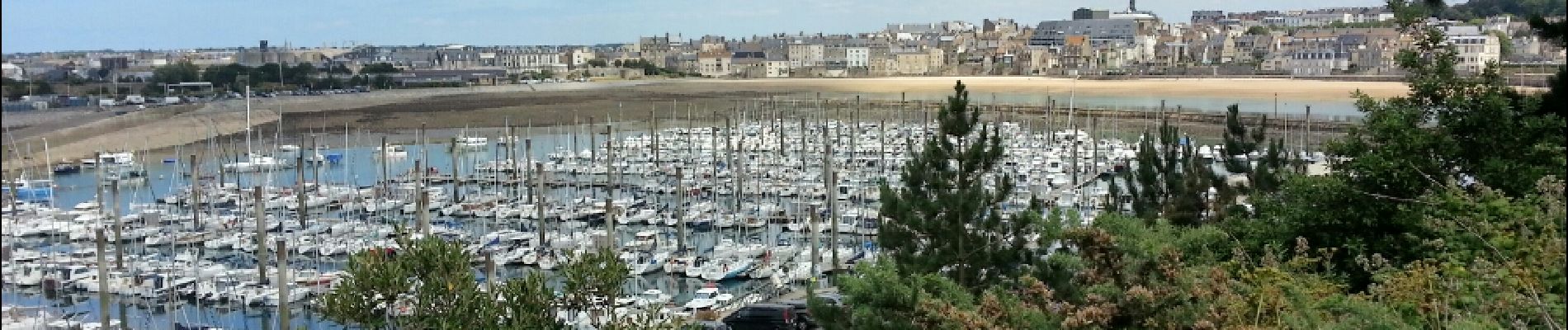 Tocht Stappen Saint-Malo - St-Servan-sur-Mer - 2.5km 60m 50mn - 2017 06 24 - Photo