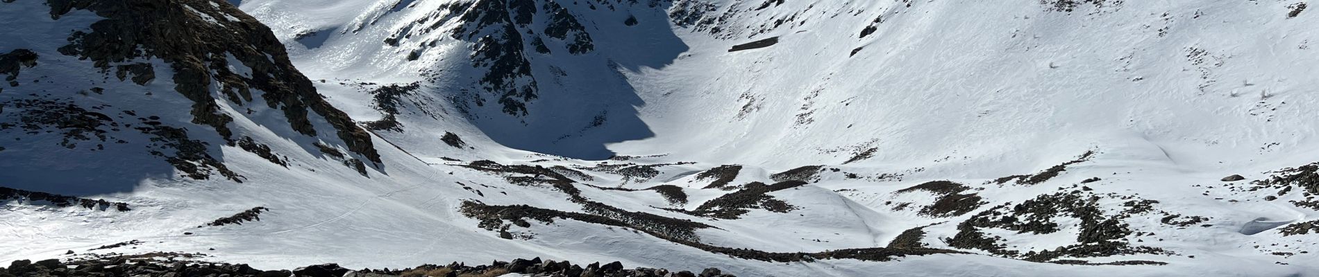 Randonnée Raquettes à neige Isola - Mont St Sauveur  - Photo