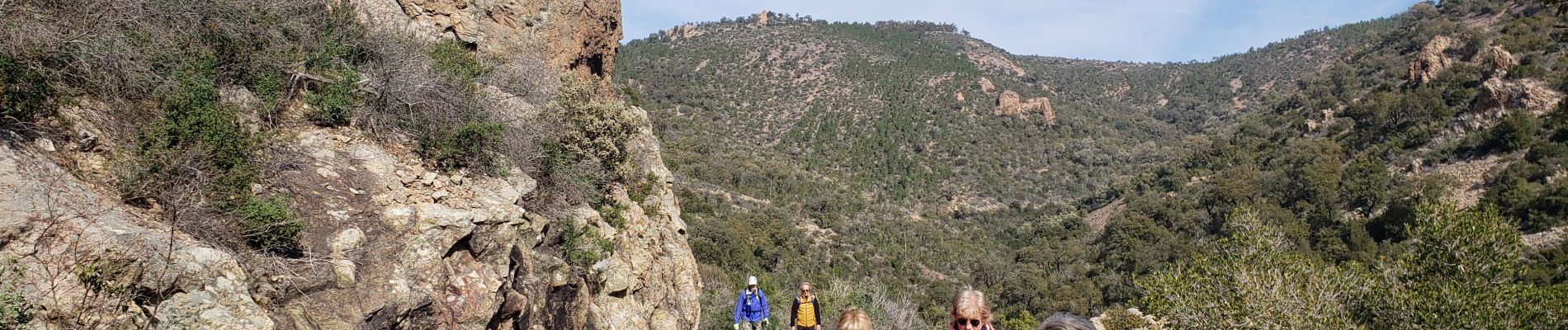 Tour Wandern Fréjus - L'Aigre, Col des Sacs, Pas d'Adam - Photo