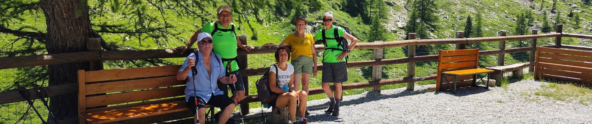 Trail Nordic walking Vinadio - italie - Photo