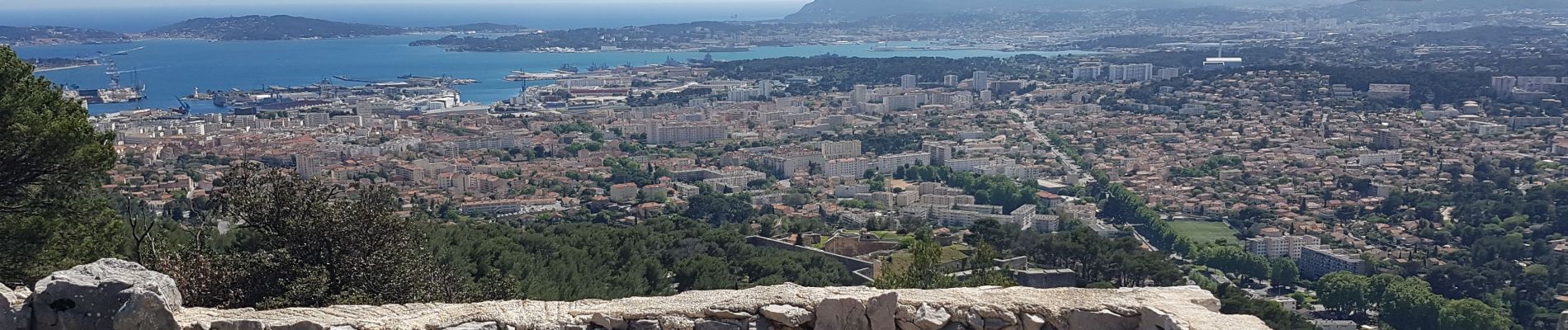 Trail Walking Toulon -  rando hubac (sortie locale autorisée pendant confinement) - Photo