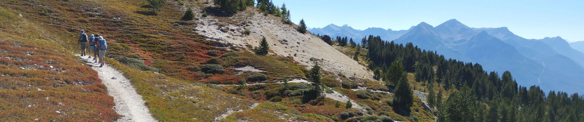 Tocht Stappen Briançon - crête de Peyrolles  - Photo