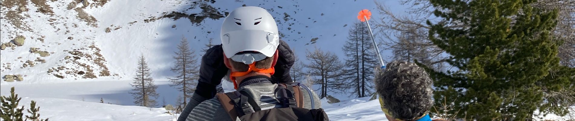 Tocht Ski randonnée Isola - Tour tête du Claus - Photo