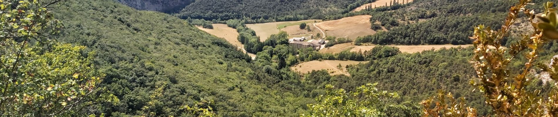 Trail Walking Laval-d'Aix - Abbaye Valcroissant - Photo