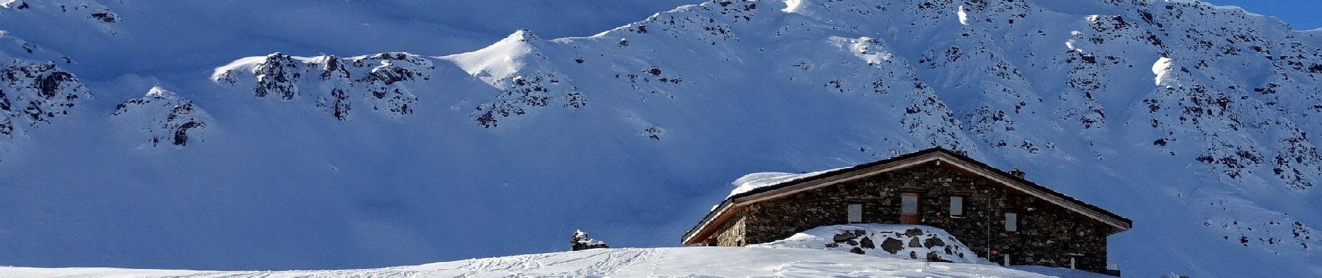 Tour Schneeschuhwandern Valmeinier - Refuge-Terre-Rouge-2024-01-14 - Photo