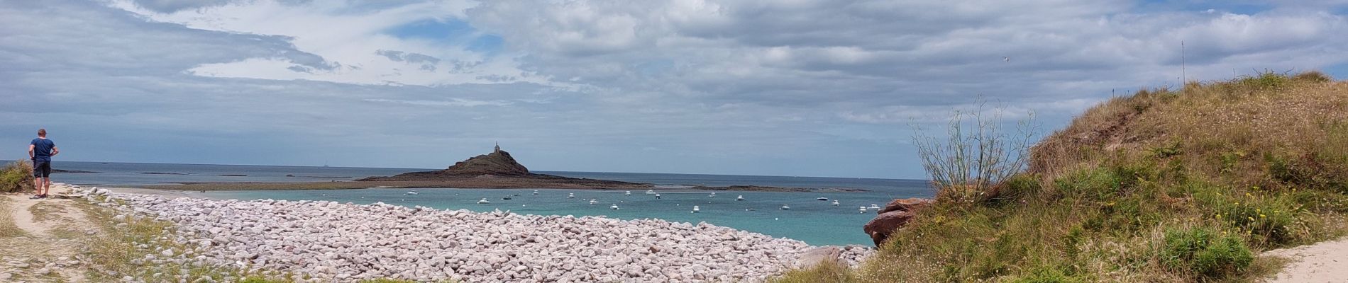 Trail Walking Erquy - VARIANTE SUR LE CIRCUIT DE L'  ILOT ST MICHEL ET DES MOULINS - Photo