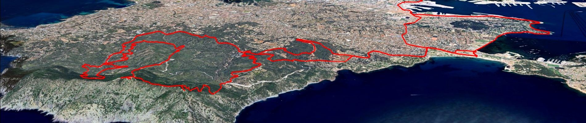 Tour Elektrofahrrad Toulon - VTT-AE - Autour du Cap sicié - Photo