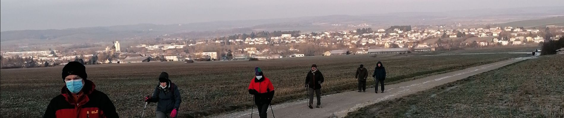 Percorso Marcia Boulay-Moselle - randonnée du 11/02/22 - Photo