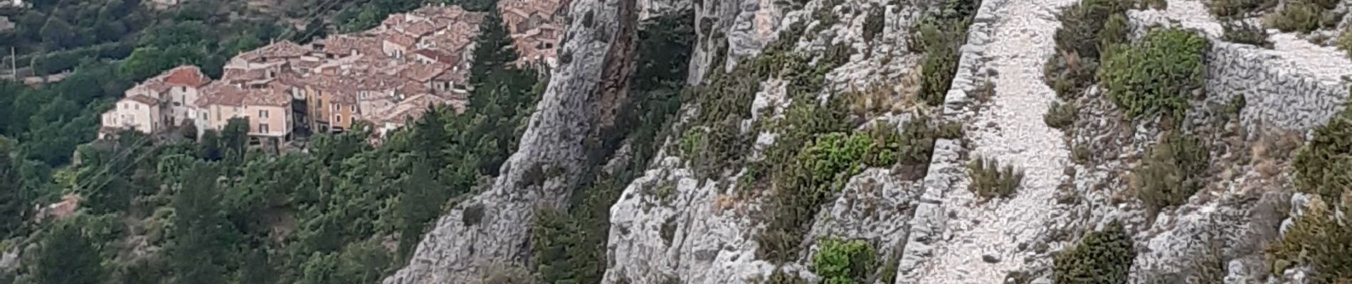 Tocht Stappen Moustiers-Sainte-Marie - La chaîne, Courchon  - Photo