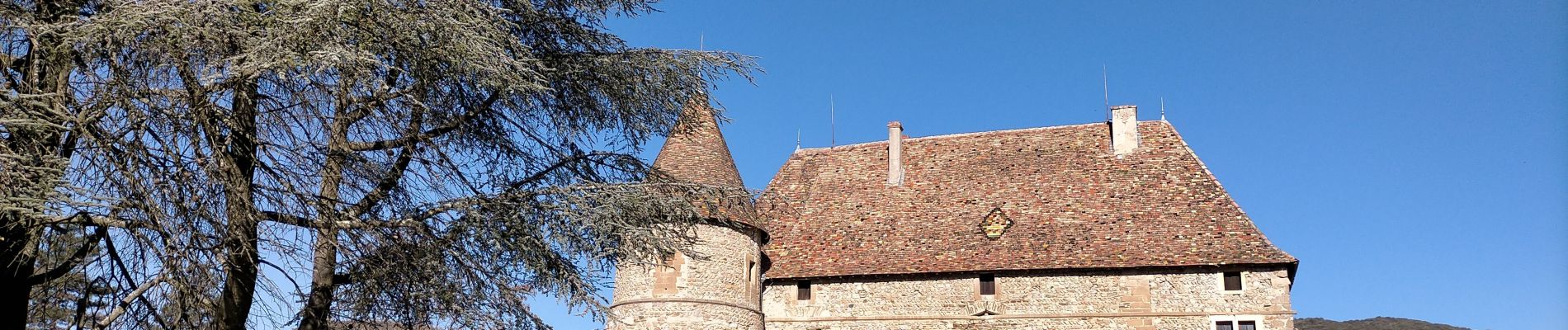 Percorso Marcia Saint-Laurent-du-Pape - 07 Saint-Laurent-du-Pape château de Pierre Gourde - Photo