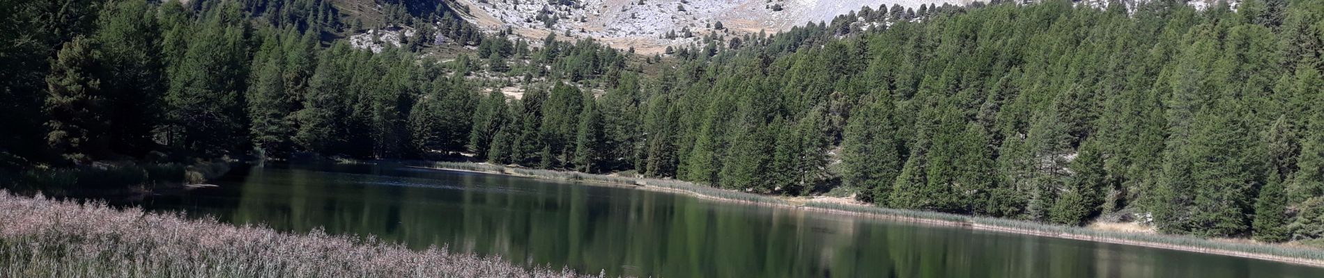 Tour Wandern Le Lauzet-Ubaye - crête du col bas - Photo