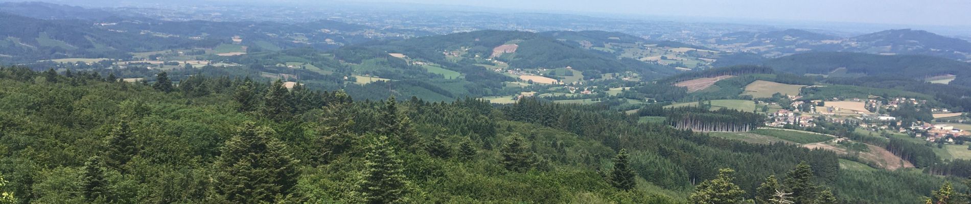 Tocht Stappen Propières - Propieres roche ajoux  - Photo