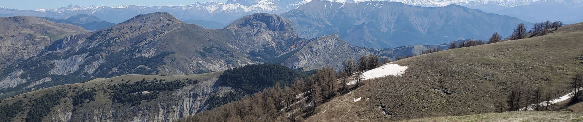 Tocht Stappen La Robine-sur-Galabre - ainac geruen 1024m 17kms - Photo