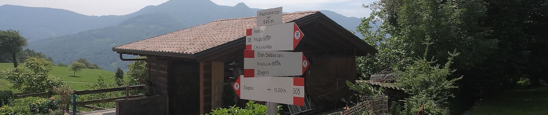 Percorso A piedi Val Brembilla - Sentiero 505A: Zogno - Tiglio - S. Antonio Abbandonato - Castignola - Photo