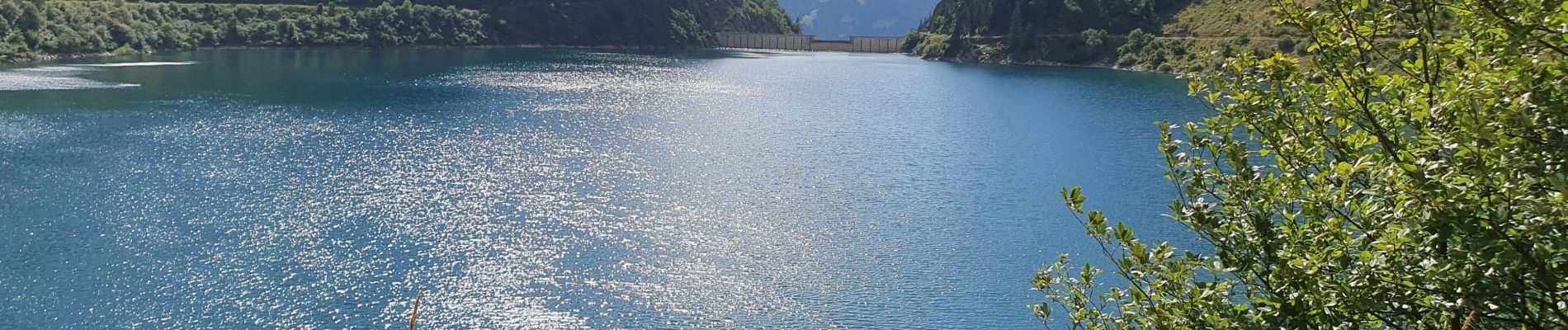 Randonnée V.T.T. Beaufort - tour du lac de rosseland - Photo