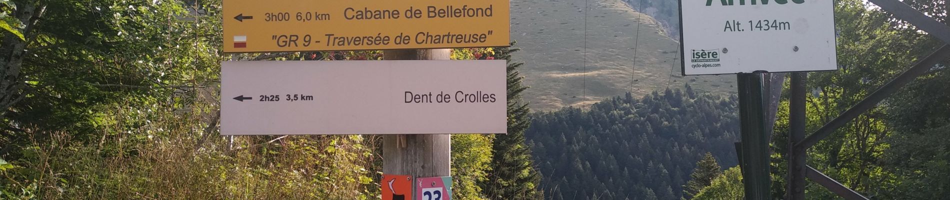 Trail Walking Saint-Pierre-de-Chartreuse - Grenoble Dent de Crolle 26 août 2020 CAF Ecrins - Photo