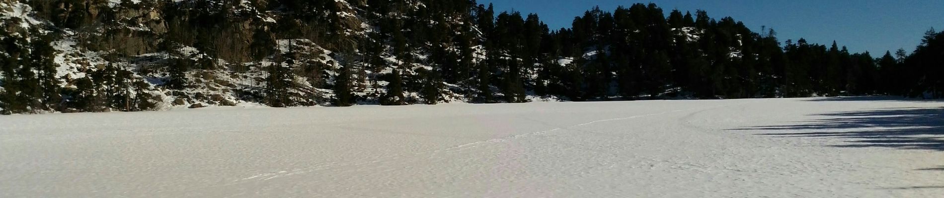 Tour Schneeschuhwandern La Llagonne - Du pla des Aveillans au lac des Bouillouses - Photo