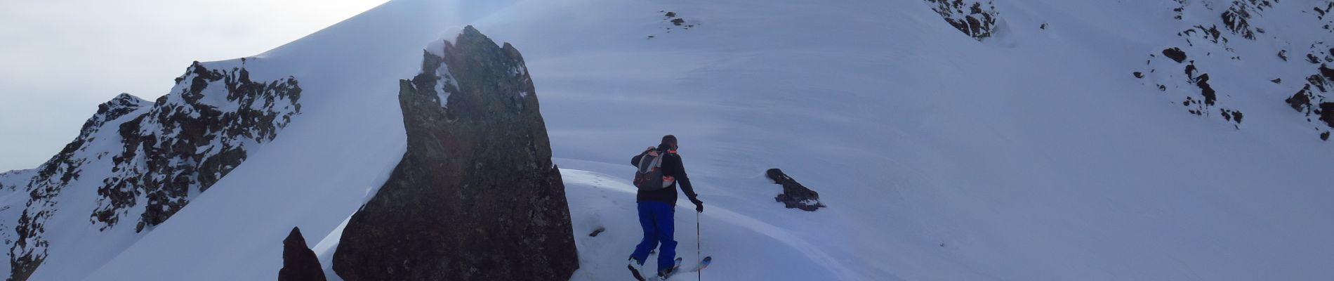 Percorso Sci alpinismo Valmeinier - Roche du Lac à Ski - Photo
