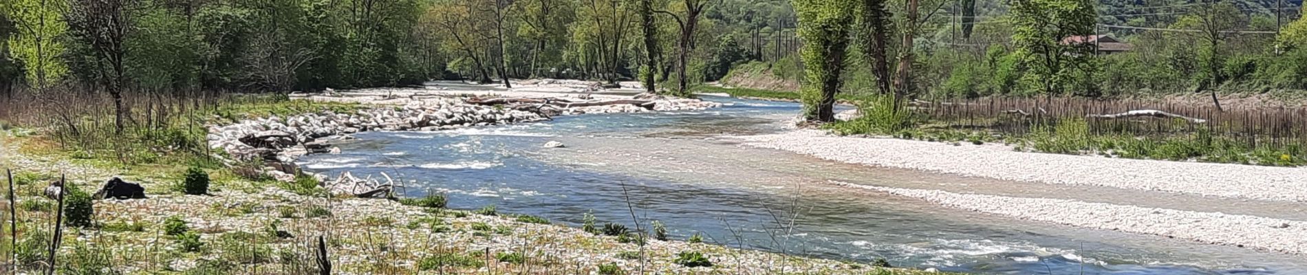 Trail Walking Torcieu - cascade du pissoire - Photo