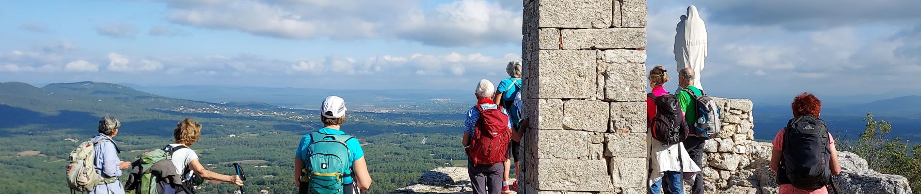 Tocht Stappen Rougiers - les quatre chenes - Photo