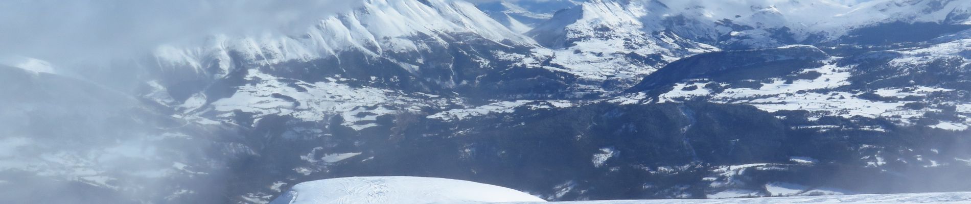 Tocht Ski randonnée Le Dévoluy - Tête d'Oriol à Ski - Photo