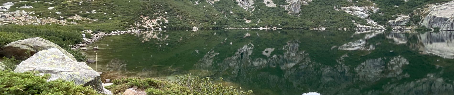 Trail Walking Corte - Lac du Melu - Photo