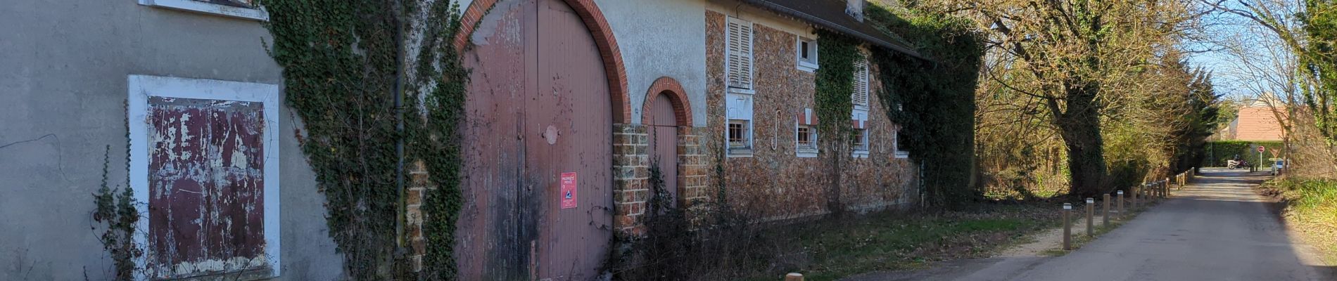 Percorso Marcia Voisins-le-Bretonneux - Gif, statues Médée - Photo