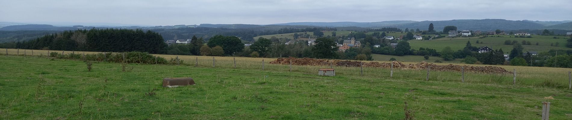 Tocht Stappen Houffalize - Marche adeps Dinez  - Photo