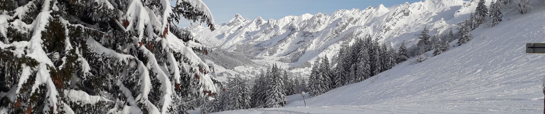 Trail Touring skiing La Clusaz - plateau de beauregard - Photo