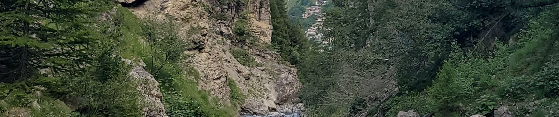 Tocht Stappen Valloire - valloire gorge de enfer - Photo