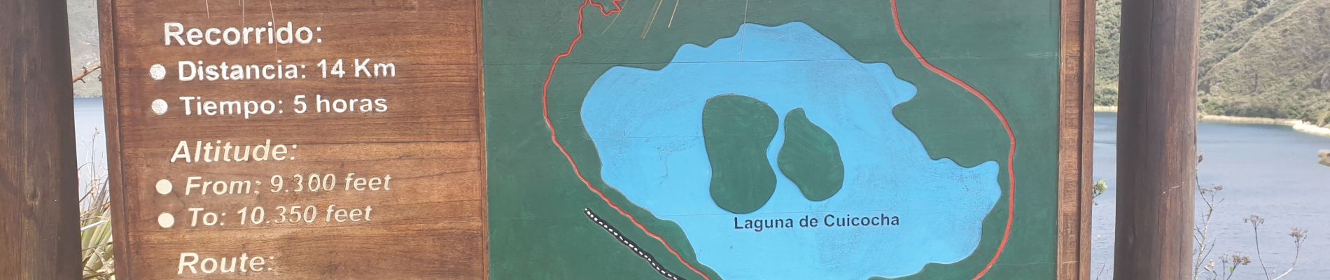 Tour Wandern Quiroga - laguna Cuicocha - Photo