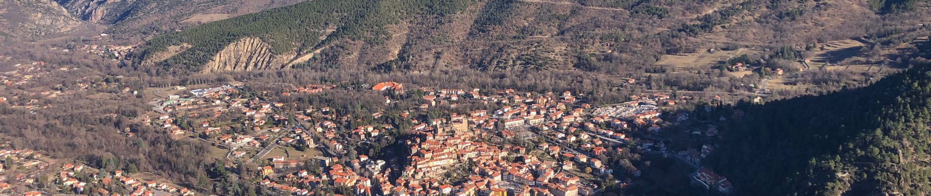 Tour Wandern Vernet-les-Bains - 20220127 Vernet- Goa-coll de Jou  - Photo