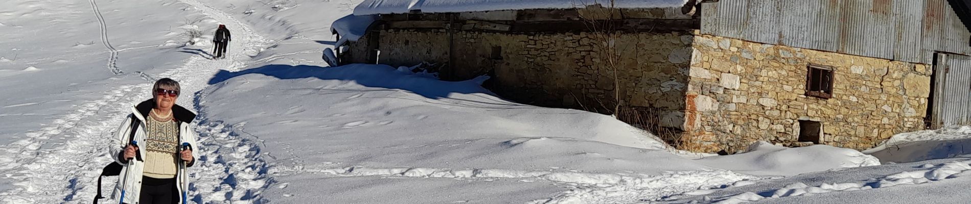 Randonnée Raquettes à neige Montcel - REVARD: PETIT TOUR DU PLATEAU EN RAQUETTES - Photo