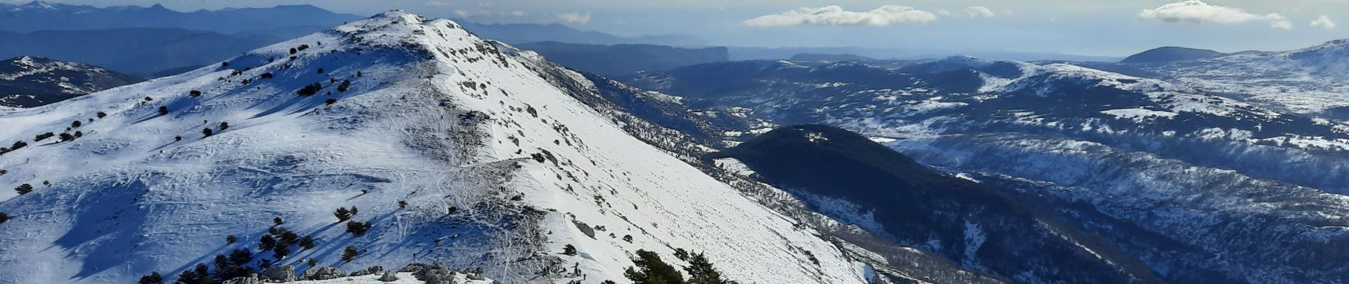 Randonnée Raquettes à neige Gréolières - Greolieres - Photo