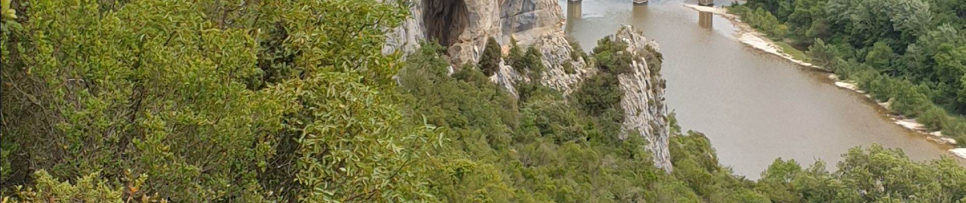 Tocht Stappen Sainte-Anastasie - Gorges du Gardon - Photo