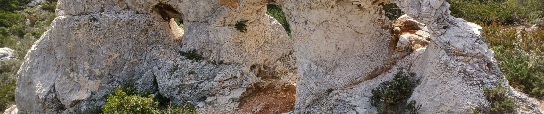 Tocht Stappen Marseille - Baumettes-Titou Ninou-Tetes de Malvallon-3 Arches-Campagne Pastré - Photo