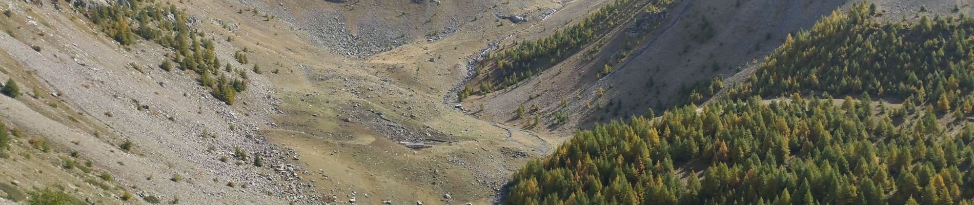 Tocht Stappen Crévoux - Col de Jafeuil et lac du Crachet - Photo