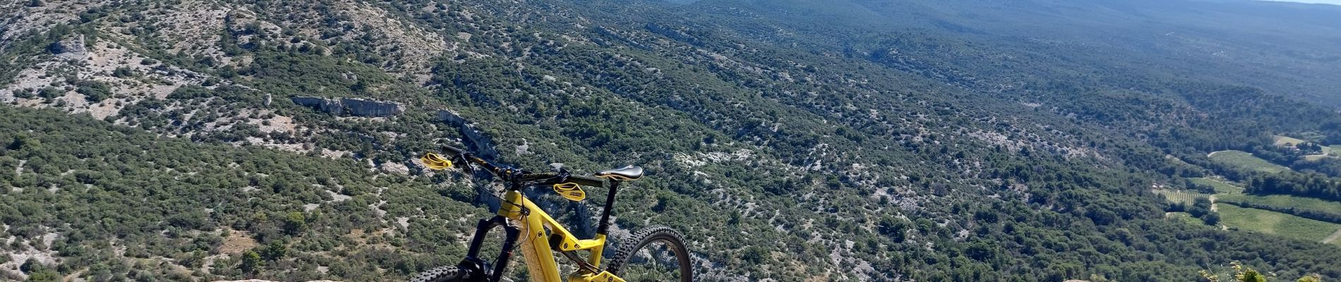 Percorso Mountainbike Mormoiron - Valcombe et balcon du Ventoux - Photo