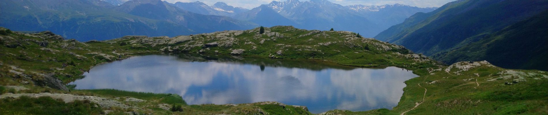 Trail Walking Val-Cenis - Bellecombe / Entre deux eaux / Refuges plan du lac /la blanc - Photo