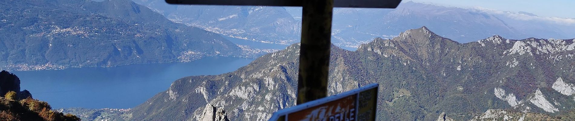 Tocht Te voet Mandello del Lario - Sentiero 13b: Rongio - Rifugio Rosalba per lo Zucco Pertusio - Photo