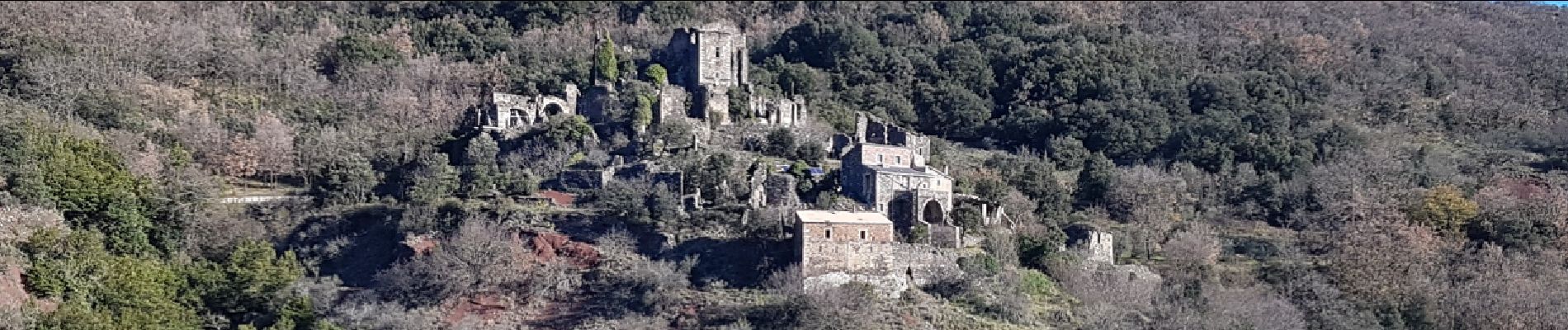 Tour Wandern Octon - Octon Château de Lauzières Chapelle ND de Roubignac - Photo