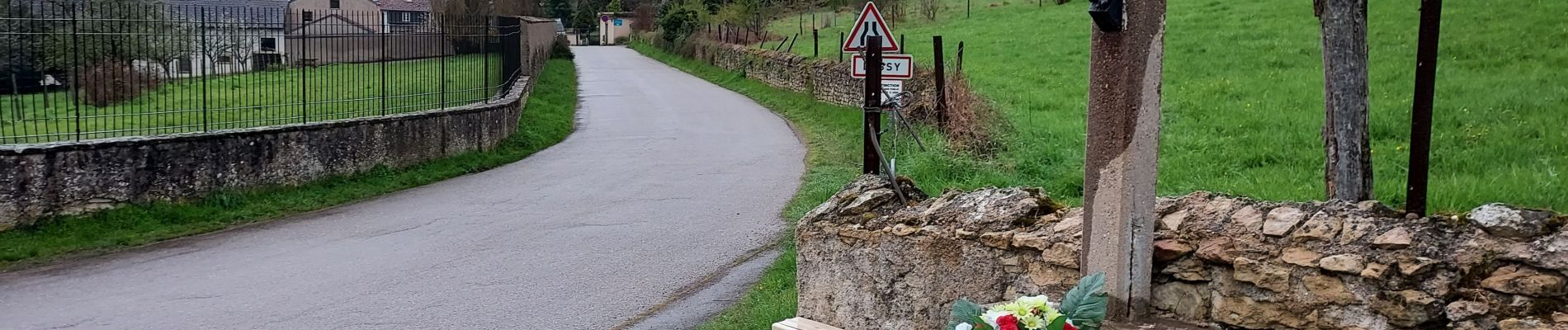 Percorso Bici da strada Saulny - szy - Photo