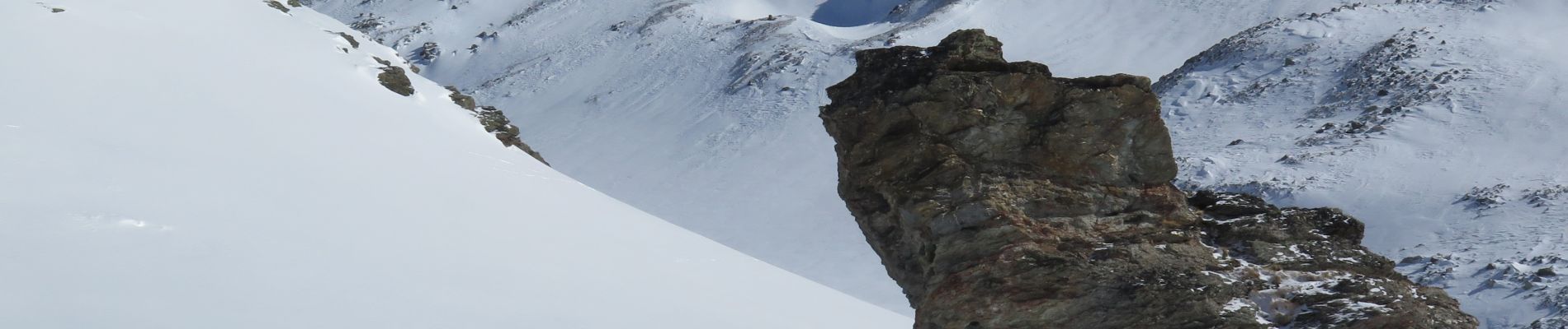 Trail Touring skiing Aussois - Col de Labby - Photo