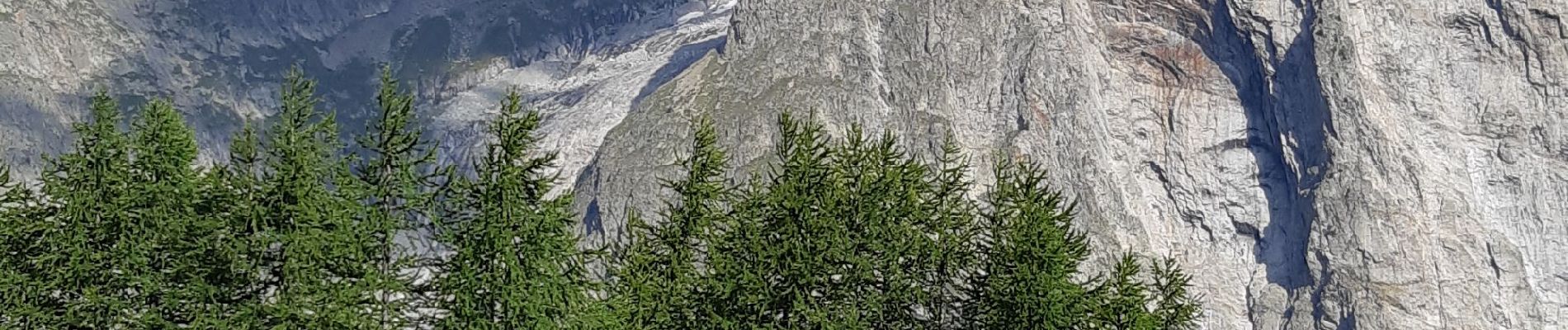Percorso Marcia Courmayeur - étape monte Bianco mottets - Photo