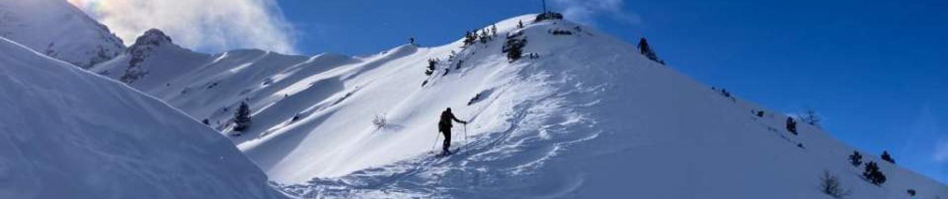 Trail Touring skiing Villar-Saint-Pancrace - Le MELEZIN  - Photo