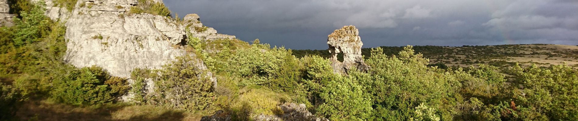 Trail Walking Viala-du-Pas-de-Jaux - lapanouse - Photo