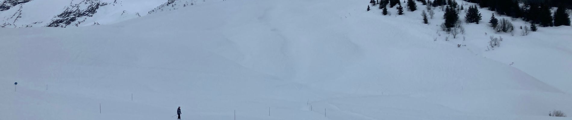 Randonnée Raquettes à neige Le Grand-Bornand - Le col des ânes  - Photo