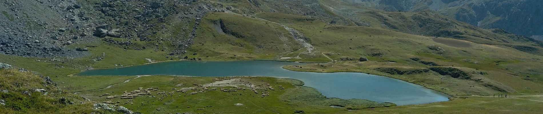 Tocht Stappen Valloire - Pointes des Cerces, départ du Montet  - Photo