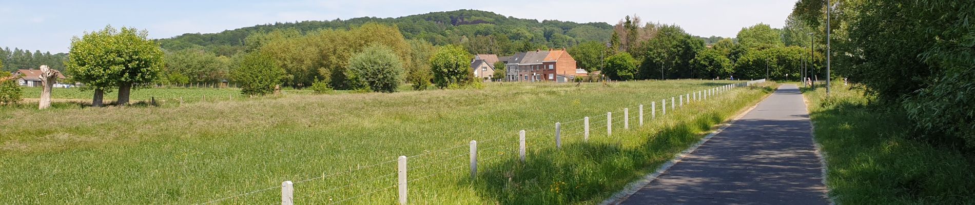 Trail Electric bike Ronse - Renaix - bois Louise Marie - par sentiers - Photo